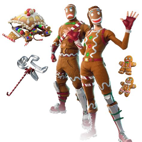 ginger root fortnite|fortnite gingerbread skin.